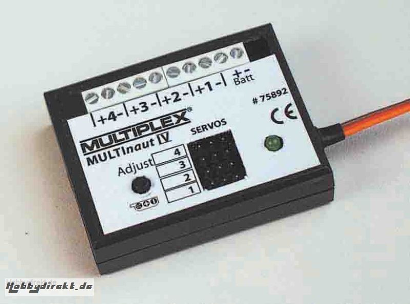 MULTInaut IV Empfänger-Baustein (UNI) Multiplex 75892