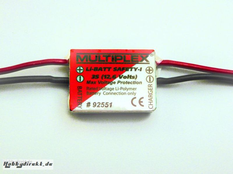 Li-BATT Safety 3S Multiplex 92551