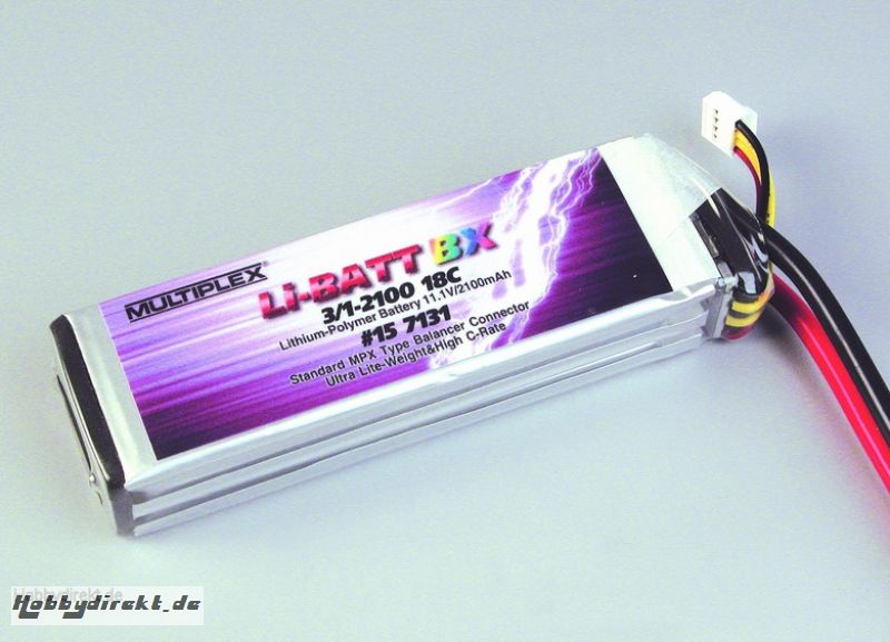 Li-BATT SH BX 3/1-2100 Multiplex 157131