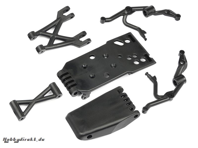 Skid Plate Set vorne (Super 5SC Flux) HPI 106285