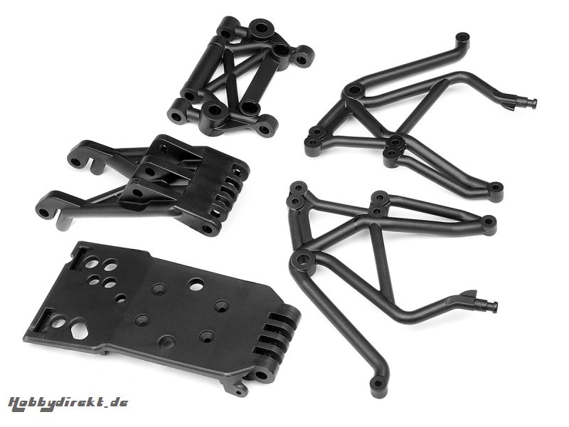 Skid Plate Set hinten (Super 5SC Flux) HPI 106288