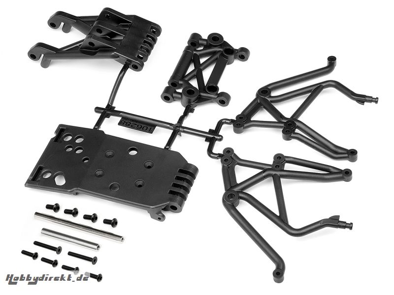 Skid Plate Set hinten (Super 5SC Flux) HPI 106288