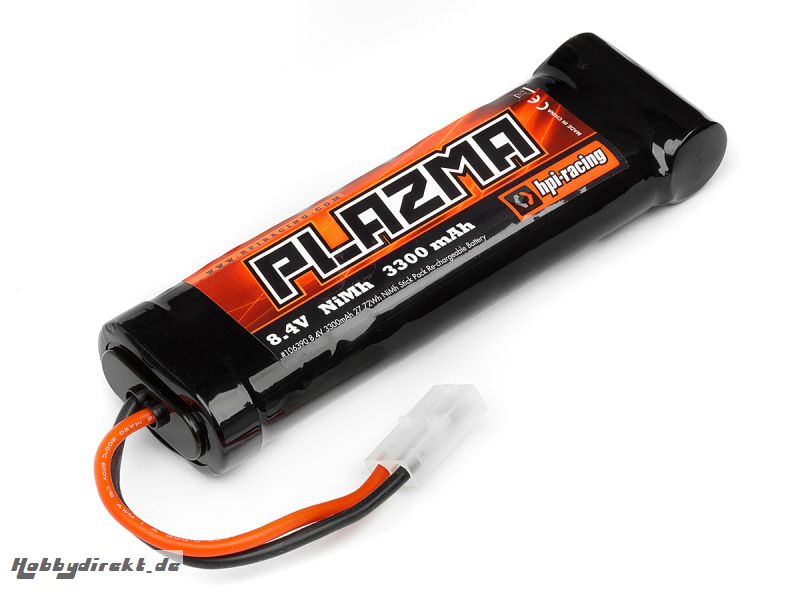 Plazma 8.4V 3300mAh NiMh Akku Pack 27.72Wh HPI 106390