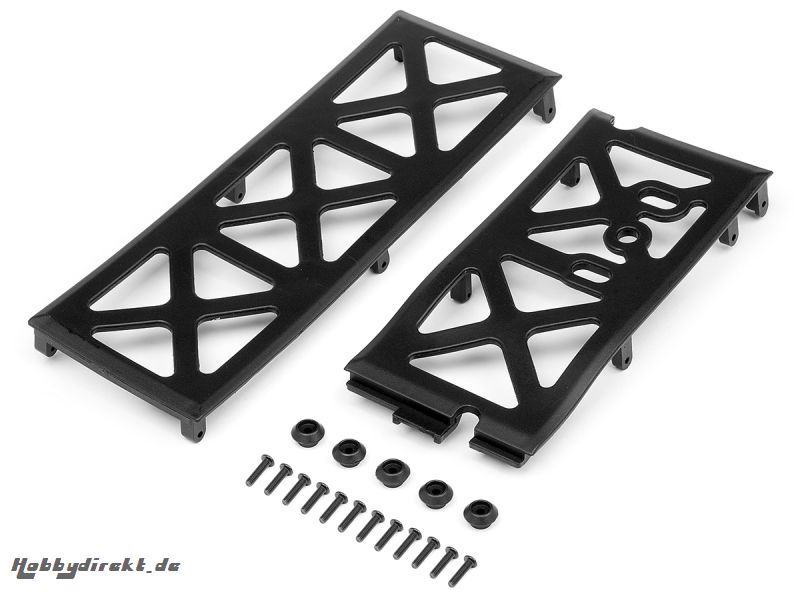 Chassis-Unterplatte Set (Super 5SC Flux) HPI 106890