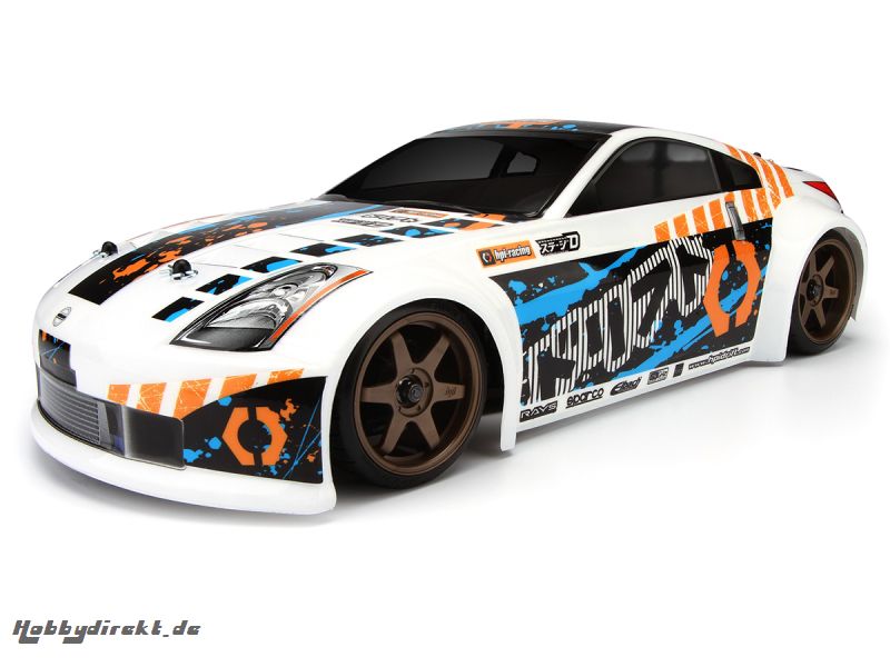 Nissan 350Z Karosserie (Weiss/200mm/Sprint 2) HPI 106980