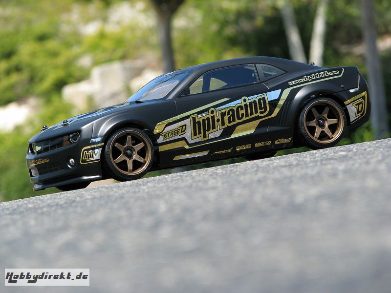 Chevrolet Camaro 2010 Karo (M.-schwarz/200mm/Spr2) HPI 106981