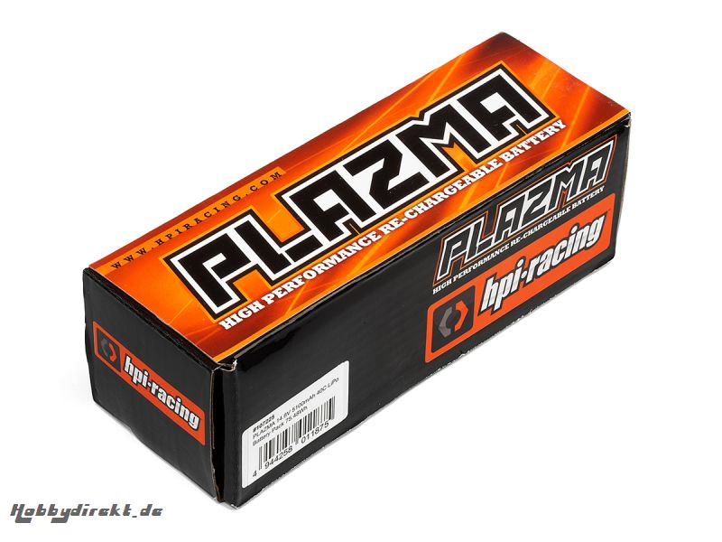 Plazma 14.8V 5100mAh 40C Lipo Stick eckig Deans HPI 107225