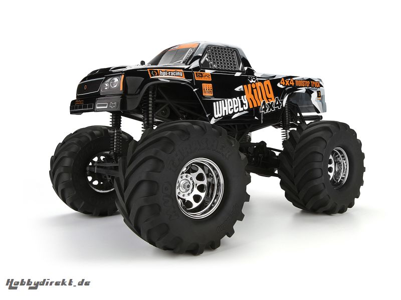 Mini GT-1 Truck Karo (schwarz/Grau/Wheely King) HPI 107322