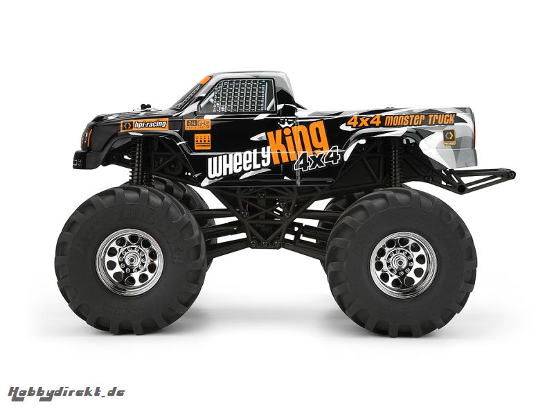 Mini GT-1 Truck Karo (schwarz/Grau/Wheely King) HPI 107322