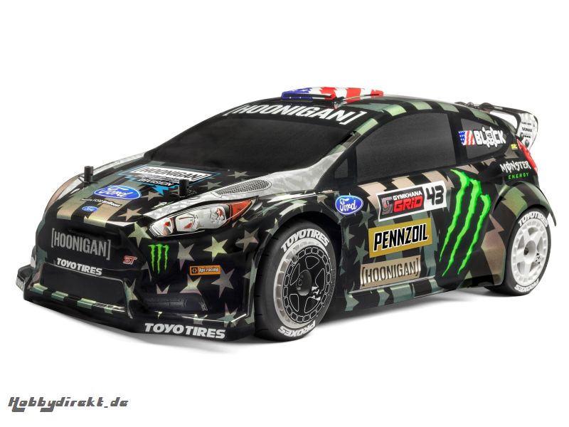 HPI KEN BLOCK GYMKHANA FORD FIESTA ST RX43 BODY (lackiert, WR8) HPI 117410