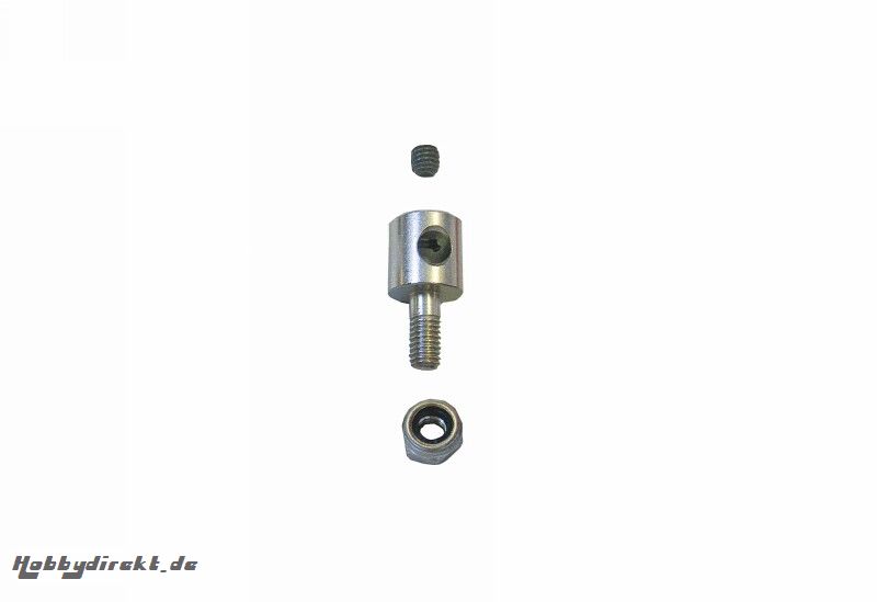 Pushrod connector f.wire 3mm Graupner 1177.3