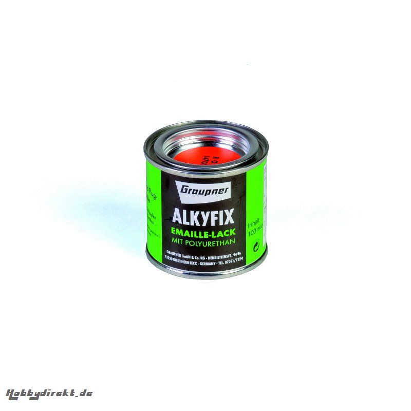 Alkyfix-Emaillel.  rot  100ml Graupner 1470.2