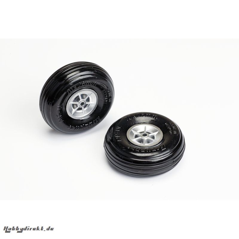 AIR Ultra light wheels 70 mm Graupner 165.70