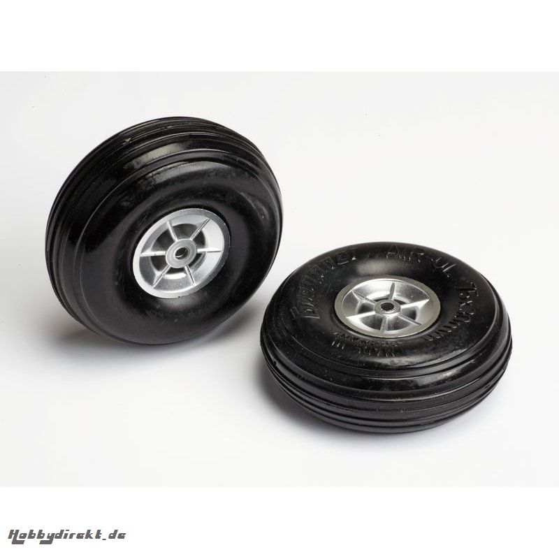 Lightweight wheels,75 x 30 mm Graupner 165.75