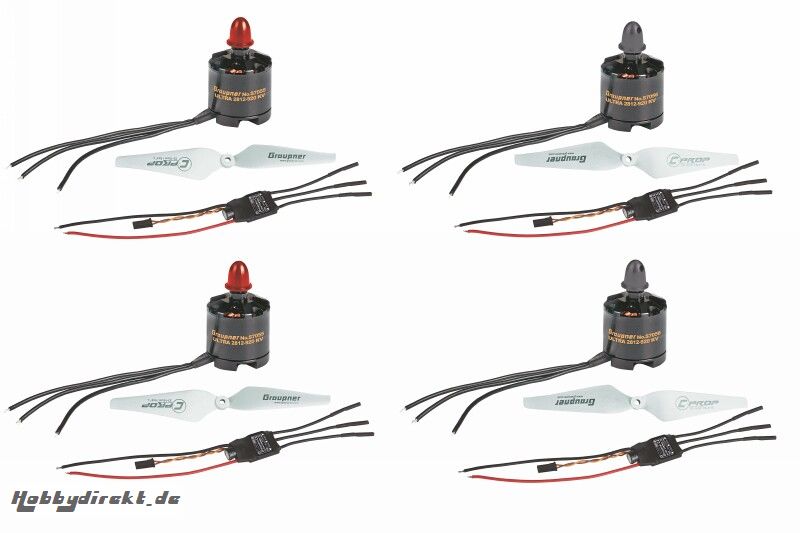 500er Copter Antriebsset für Graupner 16550.4