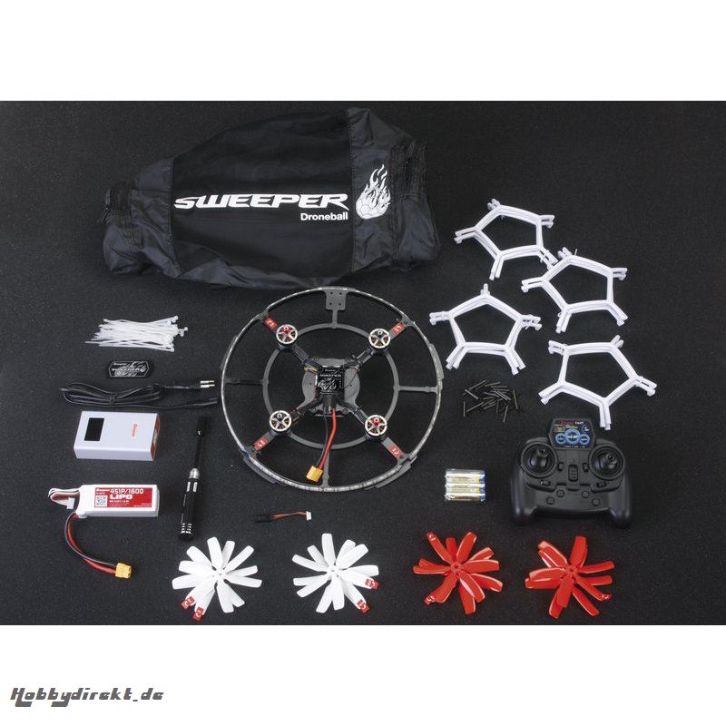 SWEEPER Set RTF Droneball white Graupner 16580.RTF