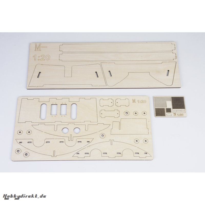 Fräsplatten M,N  RC Einbausatz Graupner 2027.BG.1