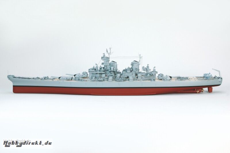 USS MISSOURI Rumpflänge ca. 1790 mm Graupner 21013