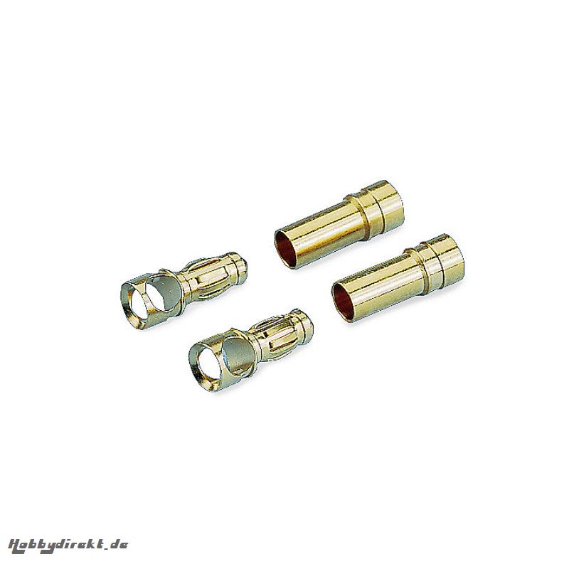 Socket G3.5 gold-plated (2 pcs Graupner 2969