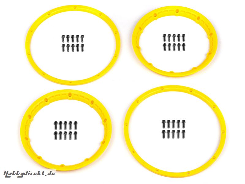 Heavy Duty Felgenringe (Gelb/2 Felgen/Baja 5B) HPI 3277