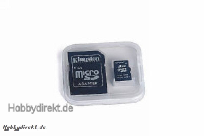 Micro-SD Karte 2 GBfür HoTT-Sender Graupner 33002.1