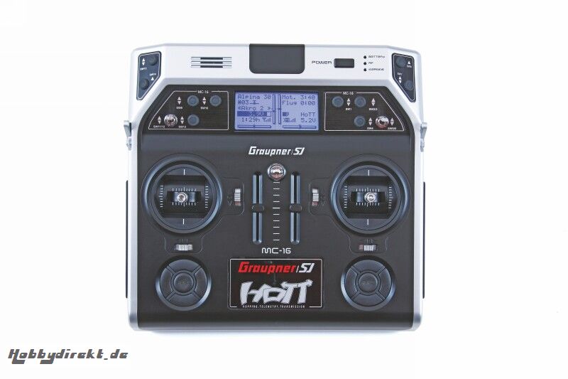 MC-16 Graupner HoTT Fernsteuerung 2,4 GHz Graupner 33016.16.IT