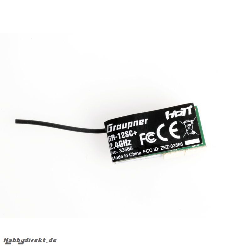 receiver GR-12SC+ HoTT Graupner 33566