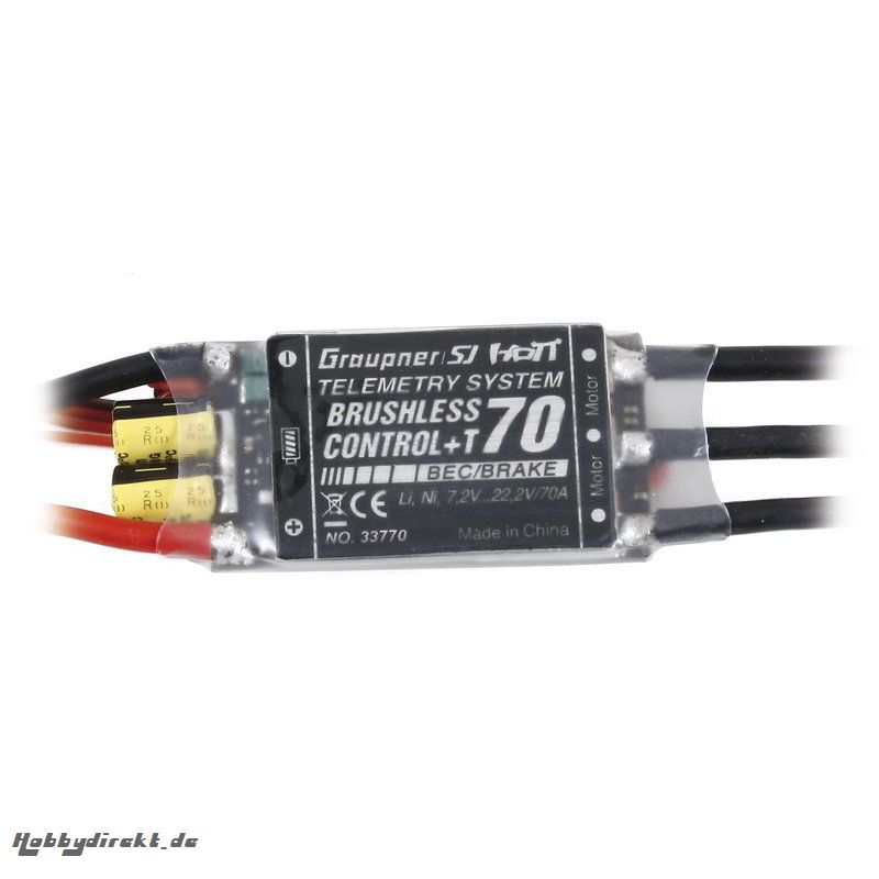 BRUSHLESS CONTROL +T70 G3,5 Graupner 33770