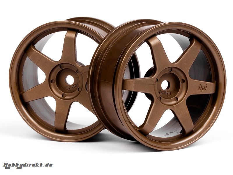 TE37 Felge 26mm (Bronze/0mm Offset) HPI 3838