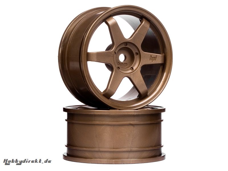 TE37 Felge 26mm (Bronze/0mm Offset) HPI 3838