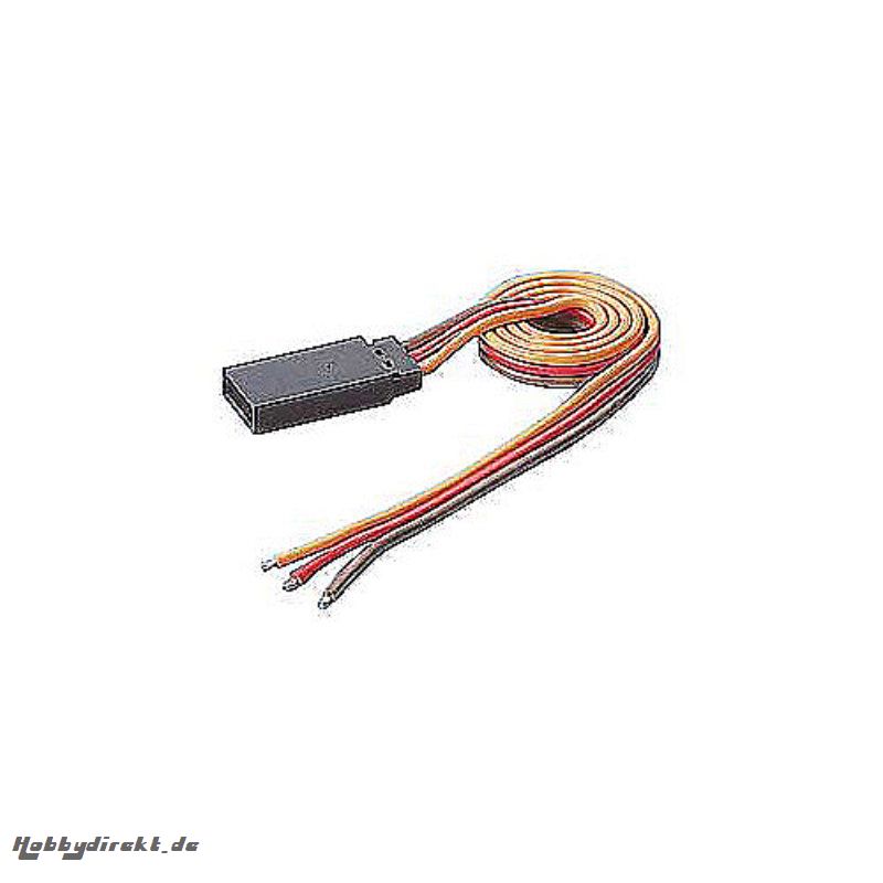 Miniature flat plugwith cable, Graupner 3941.0