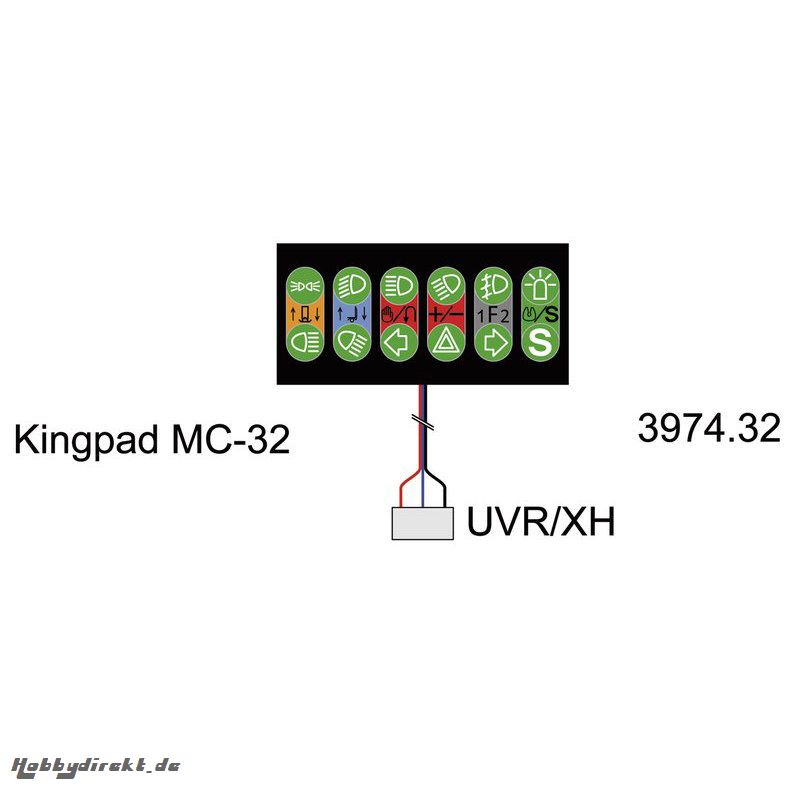 Kingpad mc-32 edition Graupner 3974.32