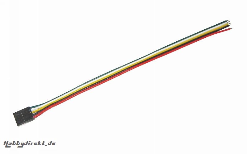 5P MOLEX TX Steckerzu TIN Kabel Graupner 48326.3