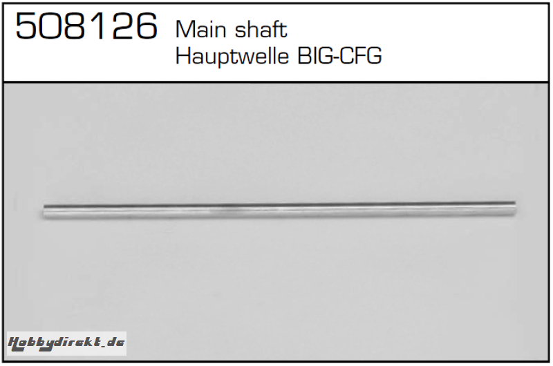 Hauptwelle BIGCFG Carson 508126