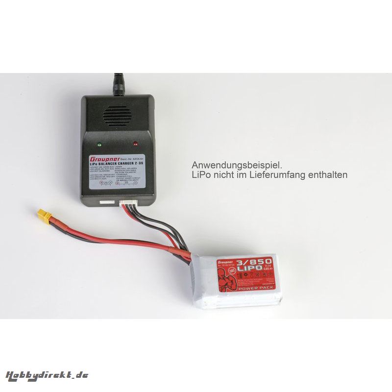 Ladegerät LiPo XH-Balancer Charger 2-3S Graupner 6454.XH