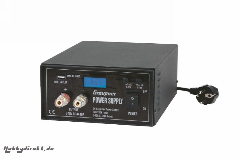 Switching Power Supply, adjust Graupner 6490