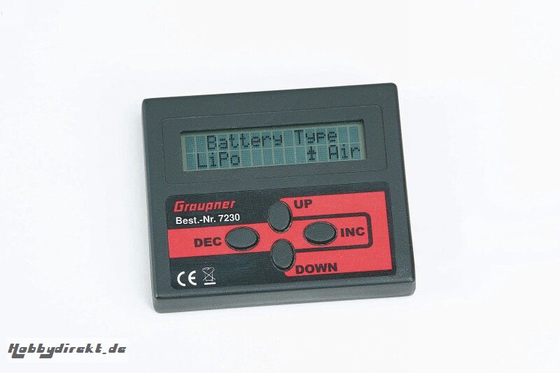 Programmiergerät f.BRUSHLESS CONTROL Re Graupner 7230