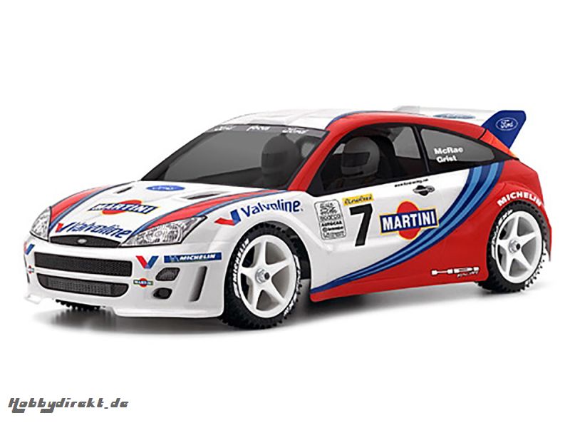 Ford Focus WRC Karosserie 200mm HPI 7412