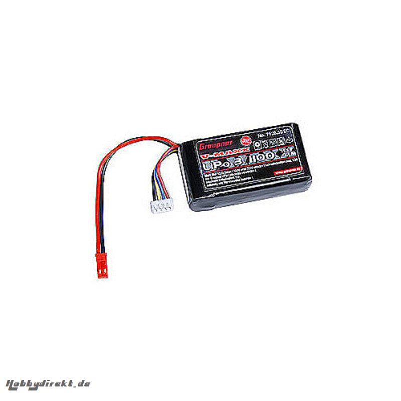 LiPo-Akku 35C 3/11003/1100 11,1V BEC-St Graupner 7628.3BEC