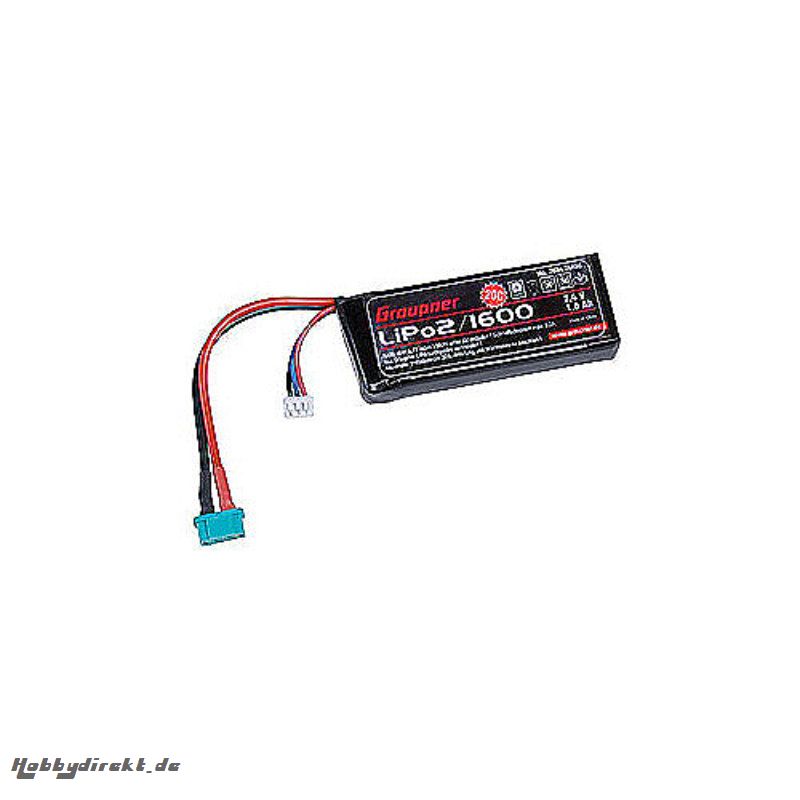 LiPo-Akku 20C 2/16007,4V MG6 Graupner 7634.2MG6