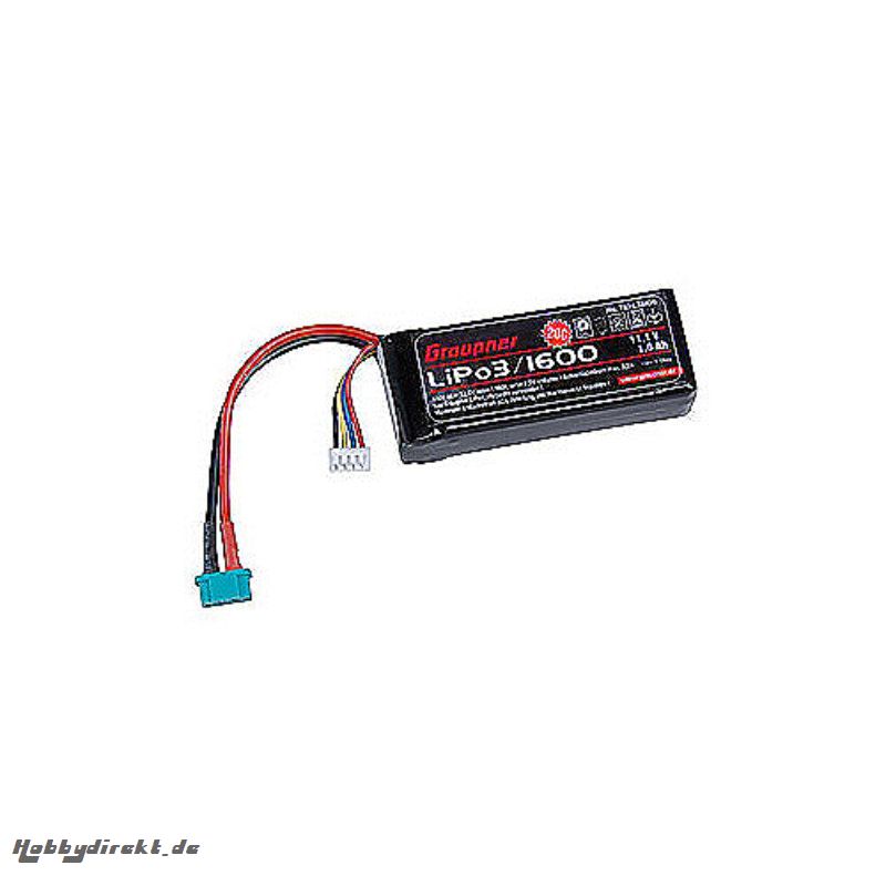 LiPo-Akku 20C 3/160011.1V MG6 Graupner 7634.3MG6