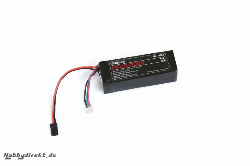 Receiver battery LiFe 2/2900 6 Graupner 7672.2