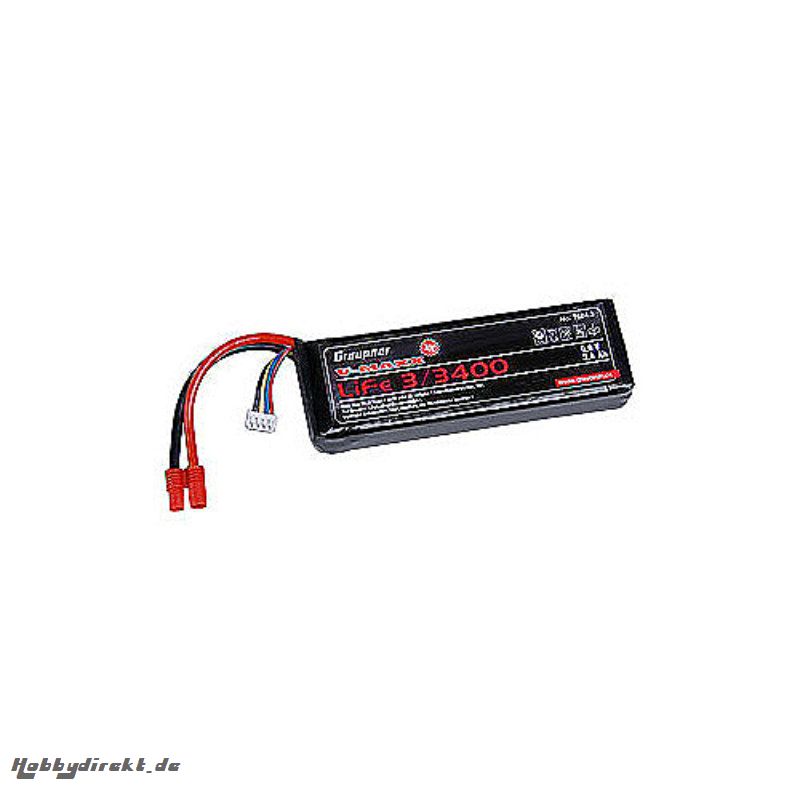 LiFe battery V-MAXX30C 3/3400 Graupner 7684.3