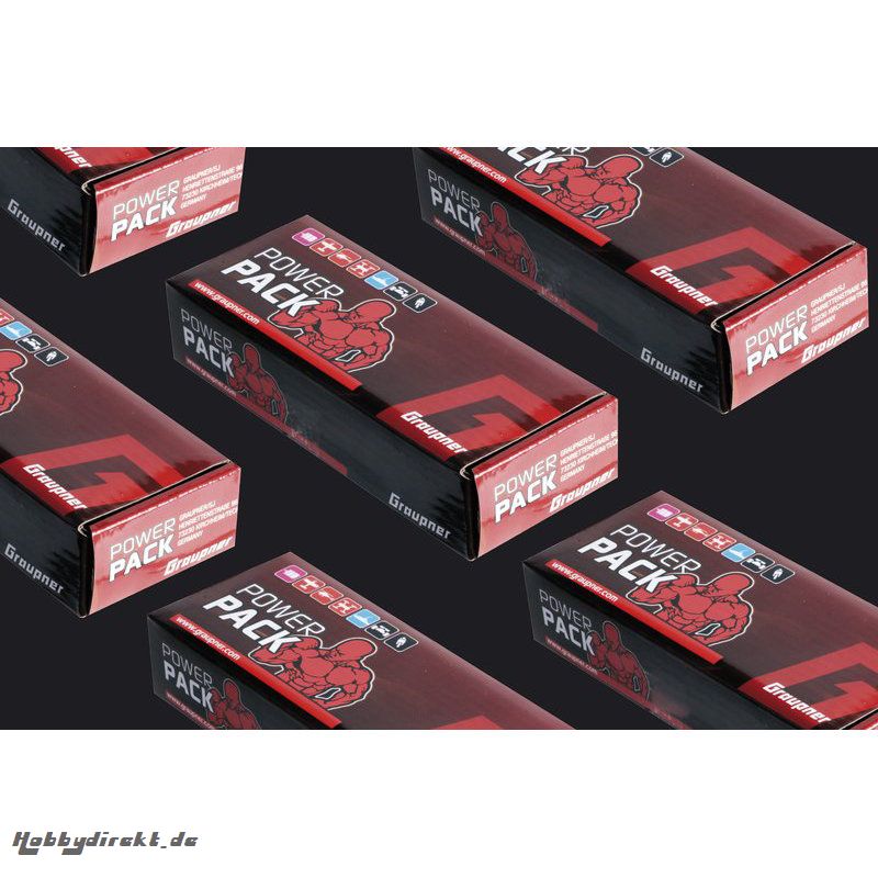 Power Pack Car LiPo2/6000 7,4V 150C Graupner 78160.2