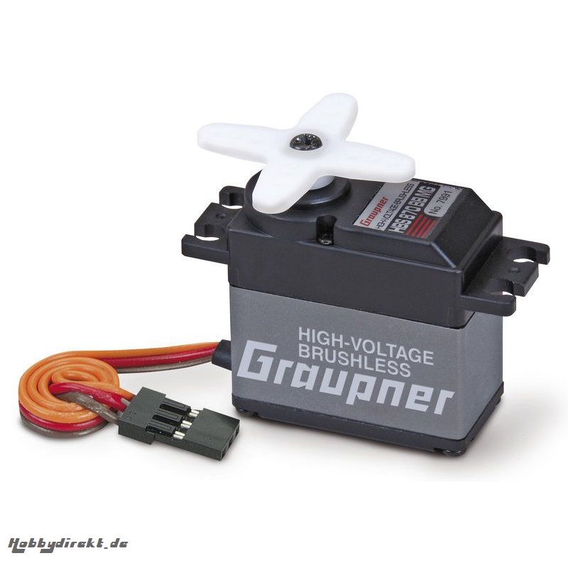 Servo HBS 870 BB, MG20 mm Heli TS Servo Graupner 7991