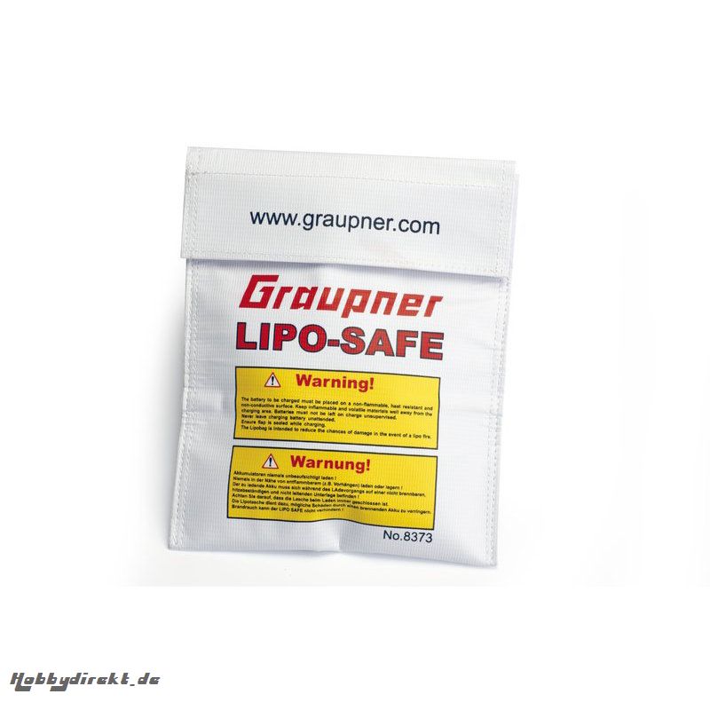 LiPo-SAFE Sicherheitstasche ws 18 x 22cm Graupner 8373