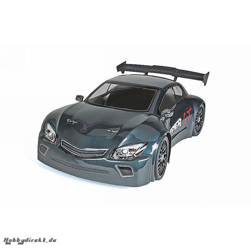 WP HYPER GT 1:8 ON-ROAD ELEKTRO GRAU Elektro Tourenwagen Graupner 90205.GR