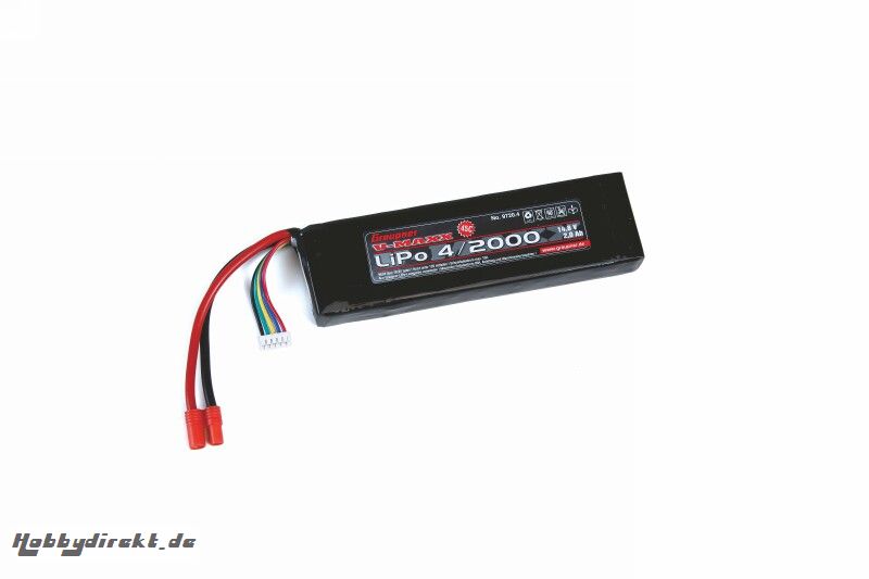 LiPo-Akku V-MAXX 45C4/2000 14,8V G3,5 Graupner 9720.4