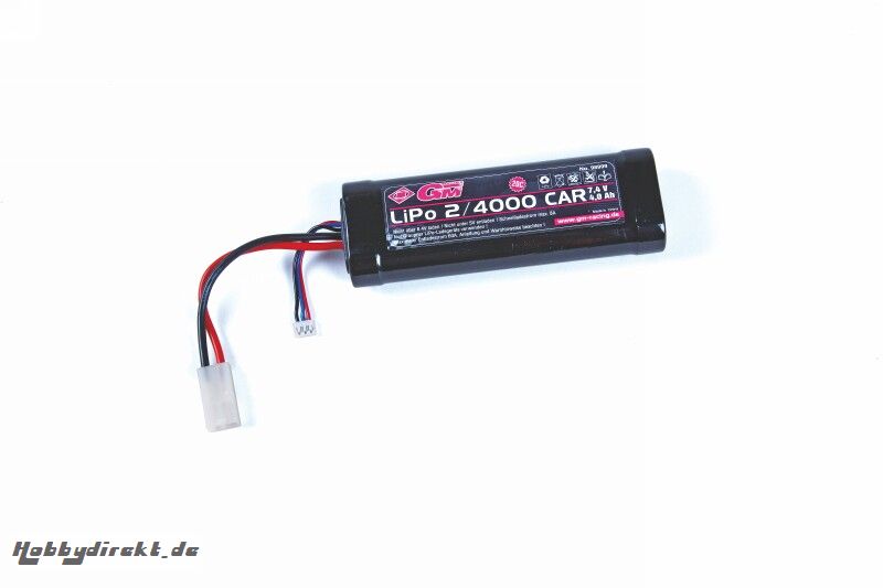 LiPo-Akku 20C 2/40007,4V Stick P.JST/G2 Graupner 98999