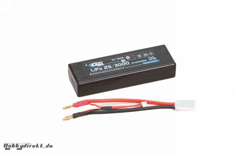 LiPo-battery V-MAXX30C2S/3000 Graupner 99030